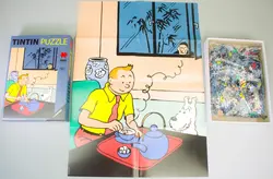 پازل تن تن Tintin drinking his tea - 1000 pieces + poster