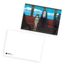 کارت پستال میازاکی شهر اشباح قطار