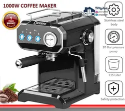 اسپرسو ساز 20 بار و 1000 وات برند دسینی مدل DEESINI DS-6508