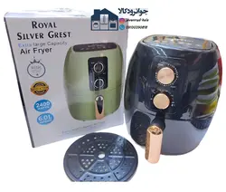 سرخ کن بدون روغن 6 لیتری 2400 وات برند سیلور گرست Silver Grest