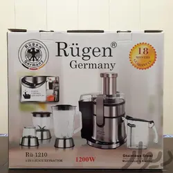 آبمیوه گیری چهار کاره برند روگن آلمان مدلRugen RU-1210