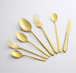 سرویس قاشق و چنگال 24 نفره 120 پارچه یونیک طرح دونا Unique Dona