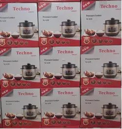 زودپز برقی 6 لیتر برند تکنو مدل Techno Pressure Cooker Te-620