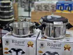 زودپز روگازی دوقلو برند روگن آلمان مدل Rugen Ru-6020