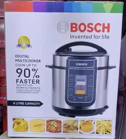 زودپز برقی ۶لیتر برند بوش دیجیتال مدل BOSCHD DJ-2877