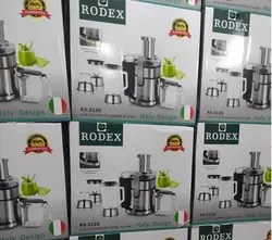 آبمیوه گیری چهار کاره دیجیتال رودکس Rodex مدل RX-212s