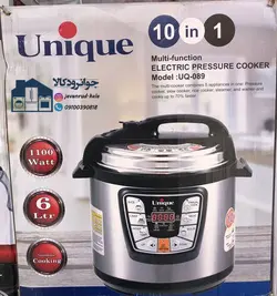 زودپز برقی دیجیتال 6 لیتر برند یونیک مدل Unique uq-089