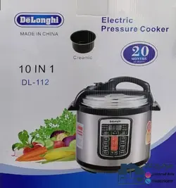 زودپز برقی برند دلونگی ظرفیت 8 لیتر مدل Delonghi DL-112