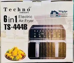 سرخ کن بدون روغن دوقلو 8 لیتری برند تکنو مدل Techno TS-444B