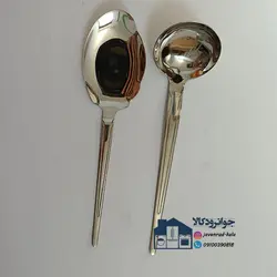 سرویس 24 نفر قاشق و چنگال استیل یونیک مدل دهنه اروپایی ( ناپولی ) Unique