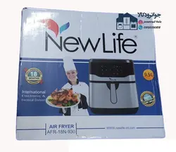 سرخکن رژیمی 1800 وات 9.5 لیتری نیولایف مدل Newlife AFR-18N-930