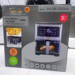 سرخ کن بدون روغن 9.5 لیتری برند گلدن استار Golden star