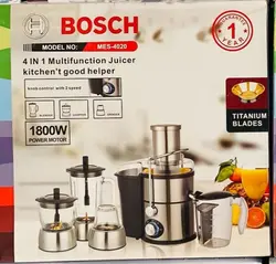 آبمیوه گیری 4 کاره دیجیتال برند بوش مدل Juicer BS780