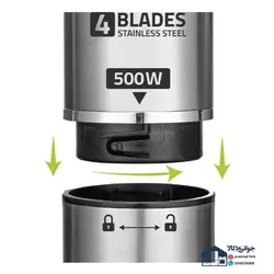 گوشت کوب برقی 500 وات تک کاره برند نوال مدل Newal BLD-412