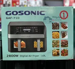 سرخکن رژیمی دوقلو 10 لیتر گوسونیک مدل Gosonic GAF-71