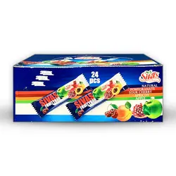 لواشک تابلتی استیکی با طعم میکس چند میوه سی واس