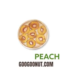 میوه خشک هلو اسلایس