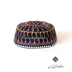 کلاه سوزندوزی ترکمن