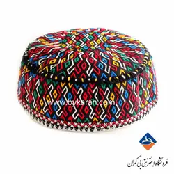 کلاه سوزندوزی ترکمن
