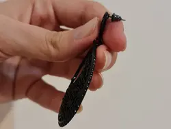 گوشواره طرح قطره برند accessories