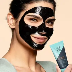 ماسک زغال پیل آف پیور اسکین PURE SKIN Pore Clearing Peel-off Mask