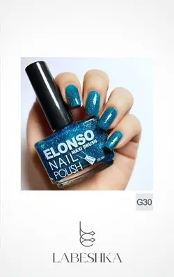 لاک ناخن الونسو کد G30