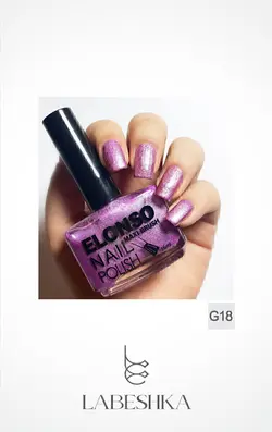 لاک ناخن الونسو کد G18