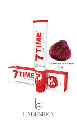 رنگ موی سون تایم سری بلوند قرمز سیر تیره 7TIME INTENSE RED X.6