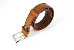 کمربند 3.5سانت چرم یلا گاوی دور دوخت ( چرم طبیعی )