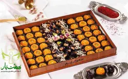 حلوا و خرما گردویی کد 7