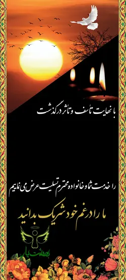 استند تسلیت کد 103