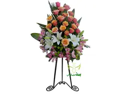 سبد گل تسلیت کد 105