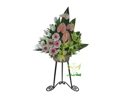 سبد گل تسلیت کد 106