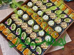 تارت حلوا و ترافل خرما کد 22