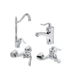 شیرآلات مدل قاجاری کروم