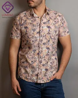 پیراهن هاوایی برند LV کد 003