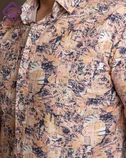 پیراهن هاوایی برند LV کد 003