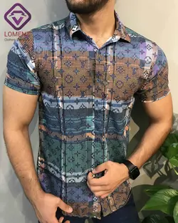 پیراهن هاوایی برند LV