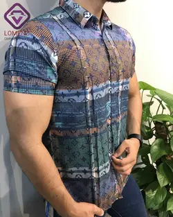 پیراهن هاوایی برند LV