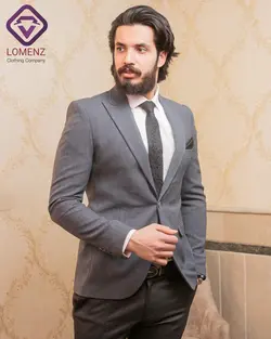 کت تک ساده دو طرف کش LOMENZ کد 003