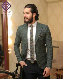 کت تک شانتون LOMENZ رنگ سبز کد 002