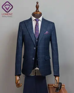 کت و شلوار و جلیقه 2PS لومنز کد 003