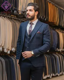 کت و شلوار و جلیقه 2PS لومنز کد 003