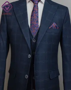 کت و شلوار و جلیقه 2PS لومنز کد 003