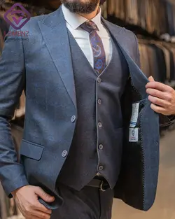 کت و شلوار و جلیقه 2PS لومنز کد 001