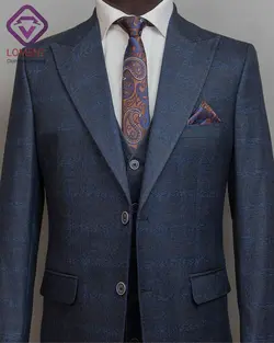 کت و شلوار و جلیقه 2PS لومنز کد 001