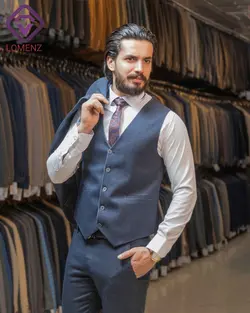 کت و شلوار و جلیقه 2PS لومنز کد 001