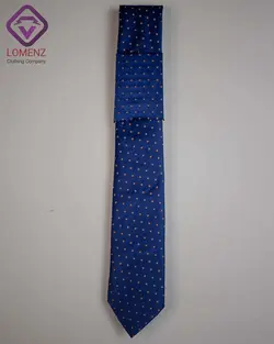 ست کروات و دستمال جیب مردانه کد 003