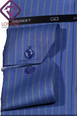 پیراهن جعبه ای راه راه برند DEGEST کد 003-162