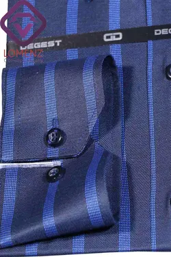 پیراهن جعبه ای راه راه برند DEGEST کد 004-137
